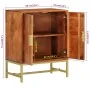 Aparador de madera maciza de acacia 60x35x75 cm de , Aparadores - Ref: Foro24-351712, Precio: 187,15 €, Descuento: %