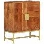 Aparador de madera maciza de acacia 60x35x75 cm de , Aparadores - Ref: Foro24-351712, Precio: 187,15 €, Descuento: %