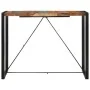 Mesa alta de bar madera maciza reciclada 140x70x110 cm de , Mesas de cocina y de comedor - Ref: Foro24-351719, Precio: 208,17...