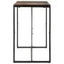Mesa alta de bar madera maciza reciclada 140x70x110 cm de , Mesas de cocina y de comedor - Ref: Foro24-351719, Precio: 208,17...