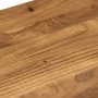 Banco de comedor madera maciza acacia y acero 110x40x46 cm de , Bancos de comedor y cocina - Ref: Foro24-352057, Precio: 135,...