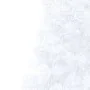 Medio árbol de Navidad con luces y bolas blanco 150 cm de , Arboles de navidad - Ref: Foro24-3077655, Precio: 51,18 €, Descue...