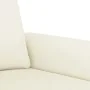 Juego de sofás con cojines 4 piezas terciopelo crema de , Sofás - Ref: Foro24-3202188, Precio: 757,21 €, Descuento: %