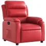 Sillón reclinable de cuero sintético rojo de , Sillones - Ref: Foro24-373491, Precio: 198,48 €, Descuento: %
