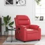 Sillón de masaje reclinable cuero sintético rojo de , Sillones - Ref: Foro24-373498, Precio: 241,61 €, Descuento: %