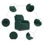 Sillón reclinable de terciopelo verde oscuro de , Sillones - Ref: Foro24-373502, Precio: 213,37 €, Descuento: %