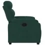 Sillón reclinable de terciopelo verde oscuro de , Sillones - Ref: Foro24-373502, Precio: 213,37 €, Descuento: %