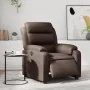 Sillón de masaje reclinable eléctrico cuero sintético marrón de , Sillones - Ref: Foro24-3205037, Precio: 273,98 €, Descuento: %