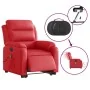 Sillón de majaje elevable eléctrico cuero artificial rojo de , Sillones - Ref: Foro24-3205068, Precio: 377,37 €, Descuento: %