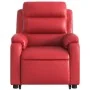 Sillón de majaje elevable eléctrico cuero artificial rojo de , Sillones - Ref: Foro24-3205068, Precio: 377,37 €, Descuento: %