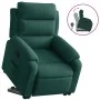 Sillón reclinable elevable terciopelo verde oscuro de , Sillones - Ref: Foro24-3205094, Precio: 296,60 €, Descuento: %