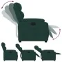 Sillón reclinable elevable terciopelo verde oscuro de , Sillones - Ref: Foro24-3205094, Precio: 296,60 €, Descuento: %