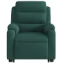Sillón reclinable elevable terciopelo verde oscuro de , Sillones - Ref: Foro24-3205094, Precio: 296,60 €, Descuento: %