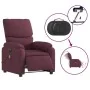 Sillón reclinable de masaje eléctrico tela morado de , Sillones - Ref: Foro24-3204819, Precio: 245,18 €, Descuento: %