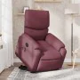 Sillón de masaje eléctrico reclinable elevable tela morado de , Sillones - Ref: Foro24-3204867, Precio: 328,84 €, Descuento: %