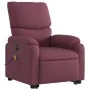 Sillón de masaje eléctrico reclinable elevable tela morado de , Sillones - Ref: Foro24-3204867, Precio: 328,84 €, Descuento: %