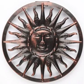 HI Lámpara solar LED de pared con diseño de sol 40x4 cm by , Outdoor lighting - Ref: Foro24-429163, Price: 23,34 €, Discount: %