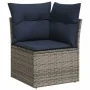Set de sofás de jardín 5 pzas con cojines ratán sintético gris de , Conjuntos de jardín - Ref: Foro24-3255809, Precio: 356,55...