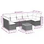 Set de sofás de jardín 8 pzas con cojines ratán sintético gris de , Conjuntos de jardín - Ref: Foro24-3255907, Precio: 544,35...