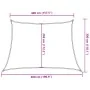 Toldo de vela trapecio HDPE azul 160 g/m² 4/5x3 m de , Sombrillas - Ref: Foro24-311545, Precio: 35,85 €, Descuento: %