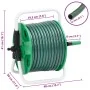 Carrete de manguera de pie con set racores PVC verde 0,5" 50 m von , Gartenschlauchhalter - Ref: Foro24-3281512, Preis: 72,49...