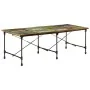 Mesa de comedor madera maciza reciclada 220x90x77 cm de , Mesas de cocina y de comedor - Ref: Foro24-358883, Precio: 333,29 €...