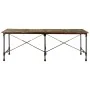 Mesa de comedor madera maciza reciclada 220x90x77 cm de , Mesas de cocina y de comedor - Ref: Foro24-358883, Precio: 333,29 €...
