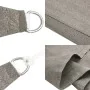Toldo de vela trapecio HDPE gris claro 160 g/m² 3/4x3 m de , Sombrillas - Ref: Foro24-4002016, Precio: 32,90 €, Descuento: %