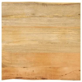 Tablero de mesa borde natural madera maciza mango 40x40x2,5 cm by , Table tops - Ref: Foro24-370702, Price: 24,65 €, Discount: %