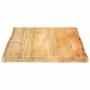 Tablero de mesa borde natural madera maciza mango 40x40x2,5 cm by , Table tops - Ref: Foro24-370702, Price: 24,65 €, Discount: %