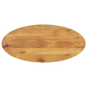 Tablero de mesa ovalado madera maciza de mango 110x40x3,8 cm by , Table tops - Ref: Foro24-370871, Price: 67,11 €, Discount: %