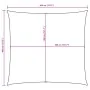 Toldo de vela cuadrado tela Oxford amarillo 4x4 m de , Sombrillas - Ref: Foro24-135579, Precio: 51,07 €, Descuento: %