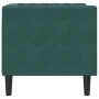 Sillón Chesterfield de terciopelo verde oscuro de , Sofás - Ref: Foro24-372675, Precio: 160,59 €, Descuento: %