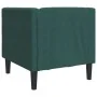 Sillón Chesterfield de terciopelo verde oscuro de , Sofás - Ref: Foro24-372675, Precio: 160,59 €, Descuento: %