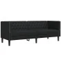 Juego de sofás Chesterfield 2 piezas cuero sintético negro by , Sofas - Ref: Foro24-3209274, Price: 559,13 €, Discount: %