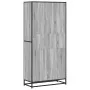 Estantería de madera de ingeniería gris Sonoma 80,5x35x170,5 cm de , Librerías y estanterías - Ref: Foro24-3300858, Precio: 1...