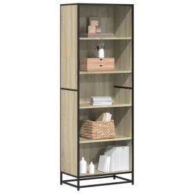 Estantería madera de ingeniería roble Sonoma 60x35x170,5 cm de , Librerías y estanterías - Ref: Foro24-3300851, Precio: 120,0...