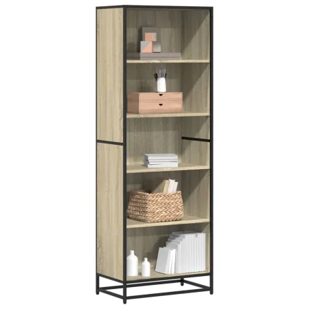 Estantería madera de ingeniería roble Sonoma 60x35x170,5 cm de , Librerías y estanterías - Ref: Foro24-3300851, Precio: 120,0...