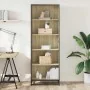 Estantería madera de ingeniería roble Sonoma 60x35x170,5 cm de , Librerías y estanterías - Ref: Foro24-3300851, Precio: 120,0...