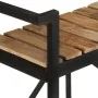 Carrito de cocina de madera maciza de mango 87x36x81 cm de , Carros de cocina y comedor - Ref: Foro24-321710, Precio: 139,21 ...