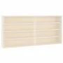 Vitrina de madera para coleccionistas con puertas 80x8,5x37 cm de , Estantes y estanterías - Ref: Foro24-4017387, Precio: 75,...