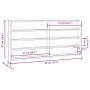 Vitrina de madera para coleccionistas con puertas 80x8,5x37 cm de , Estantes y estanterías - Ref: Foro24-4017387, Precio: 75,...