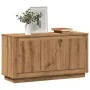 Aparador de madera de ingeniería roble artisan 102x35x55 cm by , Sideboards - Ref: Foro24-857140, Price: 103,62 €, Discount: %
