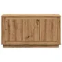 Aparador de madera de ingeniería roble artisan 102x35x55 cm by , Sideboards - Ref: Foro24-857140, Price: 103,62 €, Discount: %