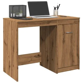 Escritorio de madera de ingeniería roble artisan 100x50x76 cm von , Schreibtische - Ref: Foro24-856003, Preis: 94,25 €, Rabat...