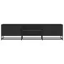 Mueble de TV madera de ingeniería y metal negro 160x35x41 cm de , Muebles TV - Ref: Foro24-848844, Precio: 113,69 €, Descuent...