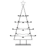 Árbol de Navidad para decoración metal negro 140 cm de , Arboles de navidad - Ref: Foro24-4018964, Precio: 71,41 €, Descuento: %