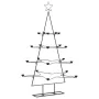 Árbol de Navidad para decoración metal negro 140 cm de , Arboles de navidad - Ref: Foro24-4018964, Precio: 71,41 €, Descuento: %