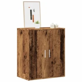 Mueble zapatero madera ingeniería madera envejecida 60x35x70 cm de , Zapateros y organizadores de calzado - Ref: Foro24-85669...