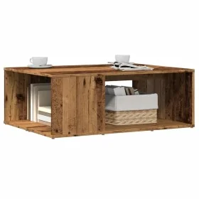 Mesa de centro madera de ingeniería envejecida 90x67x33 cm de , Mesas de centro - Ref: Foro24-856552, Precio: 73,12 €, Descue...